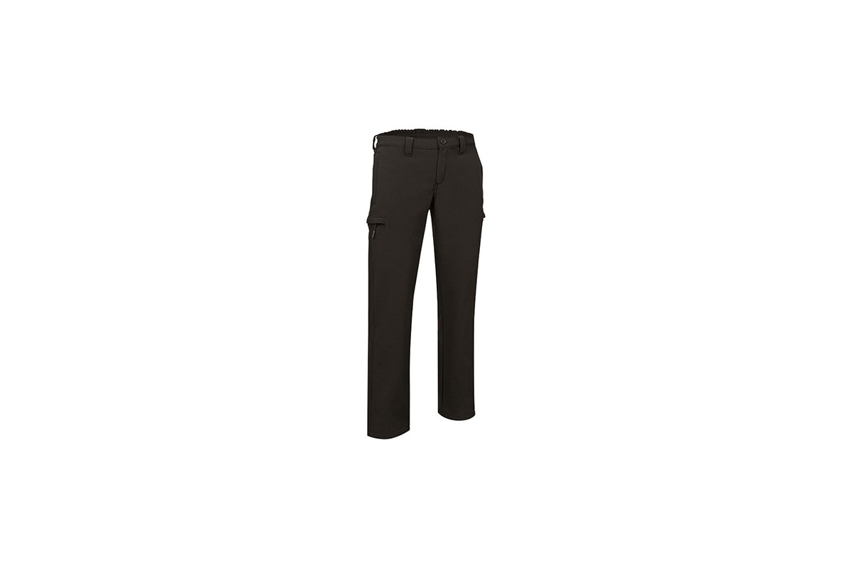 PANTALÓN SOFTSHELL RUGO Negro Foto