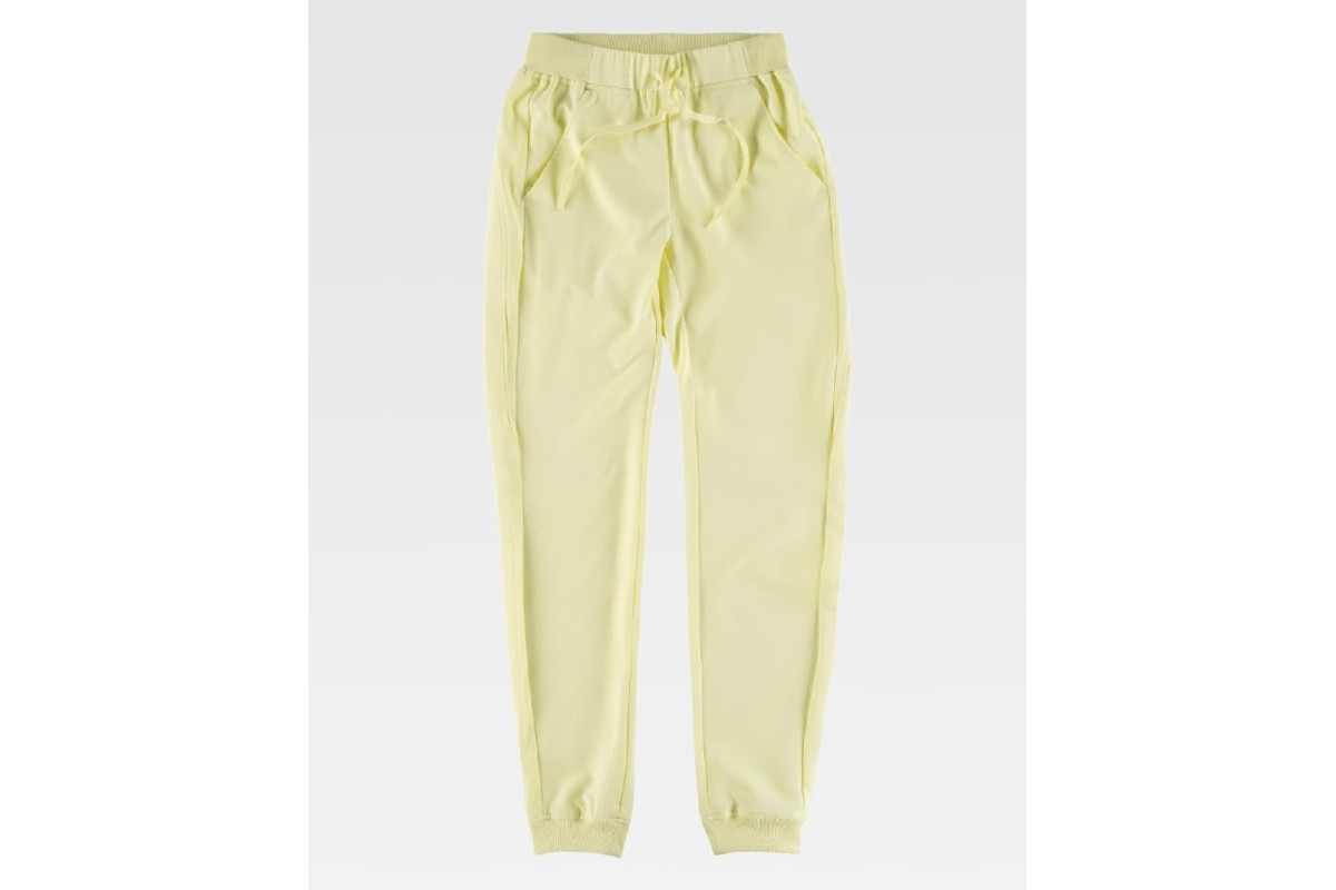 Pantalón pijama Jogger B6930 Amarillo Foto