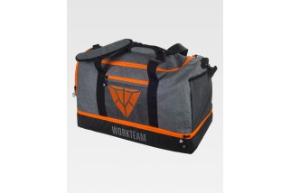 BOLSA DE DEPORTE COMBINADA WFA411 11/17-GRIS/NARANJA Foto