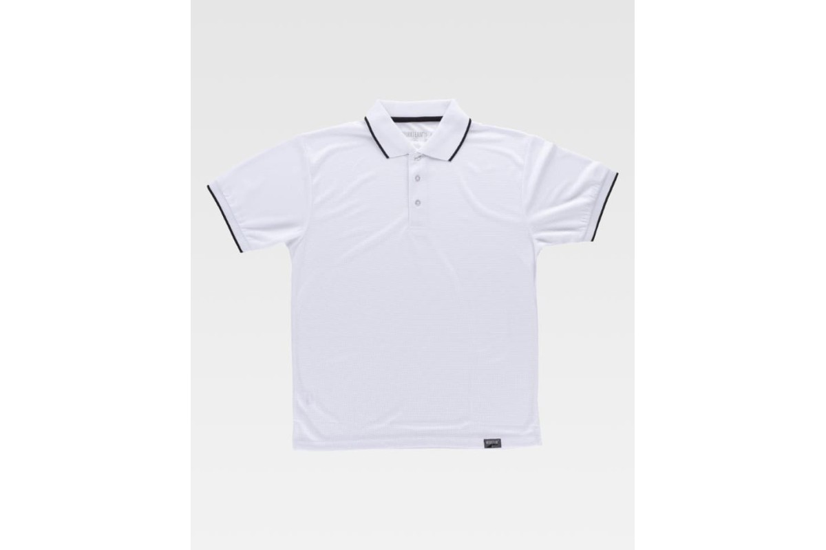 POLO M C UNISEX S6540 Blanco Foto