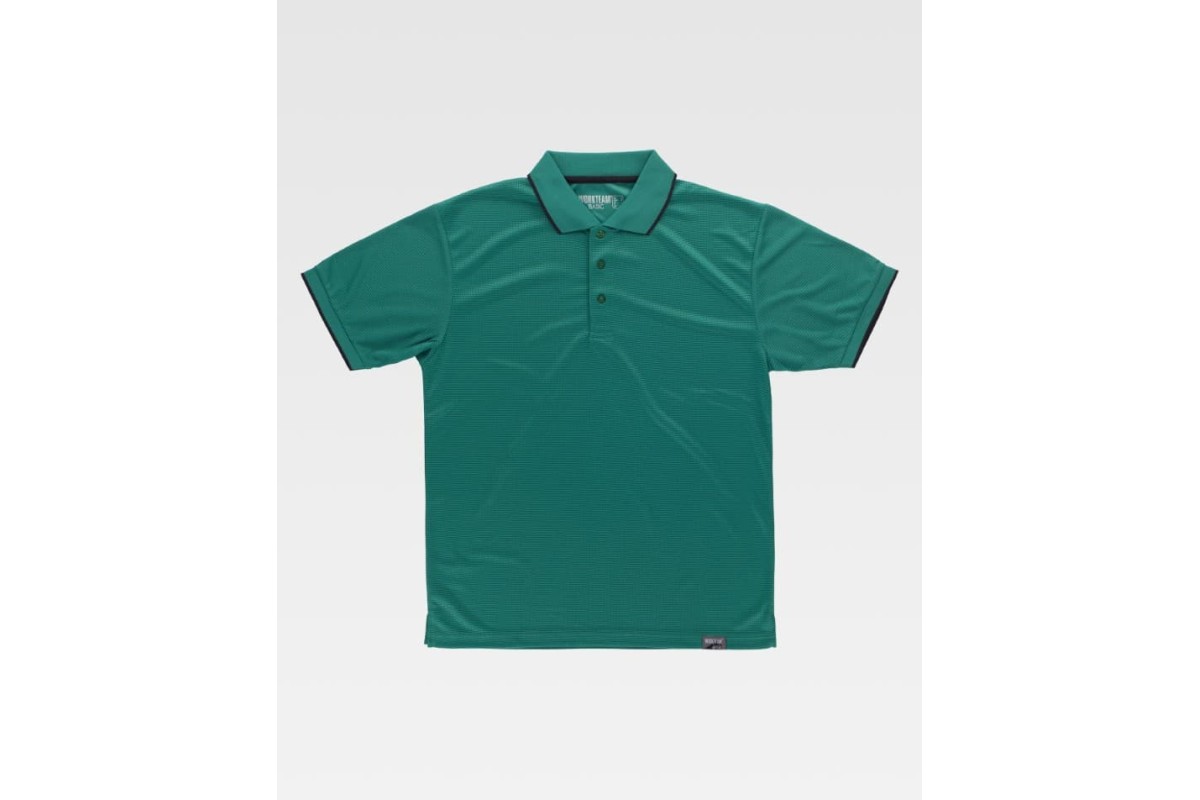 POLO M C UNISEX S6540 Verde Foto