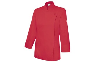 CHAQUETA COCINA ML MUJER Rojo Foto