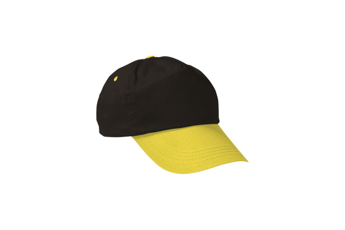 GORRA COLORES VARIOS PROMOTION Negro/Amarillo A.V. Foto