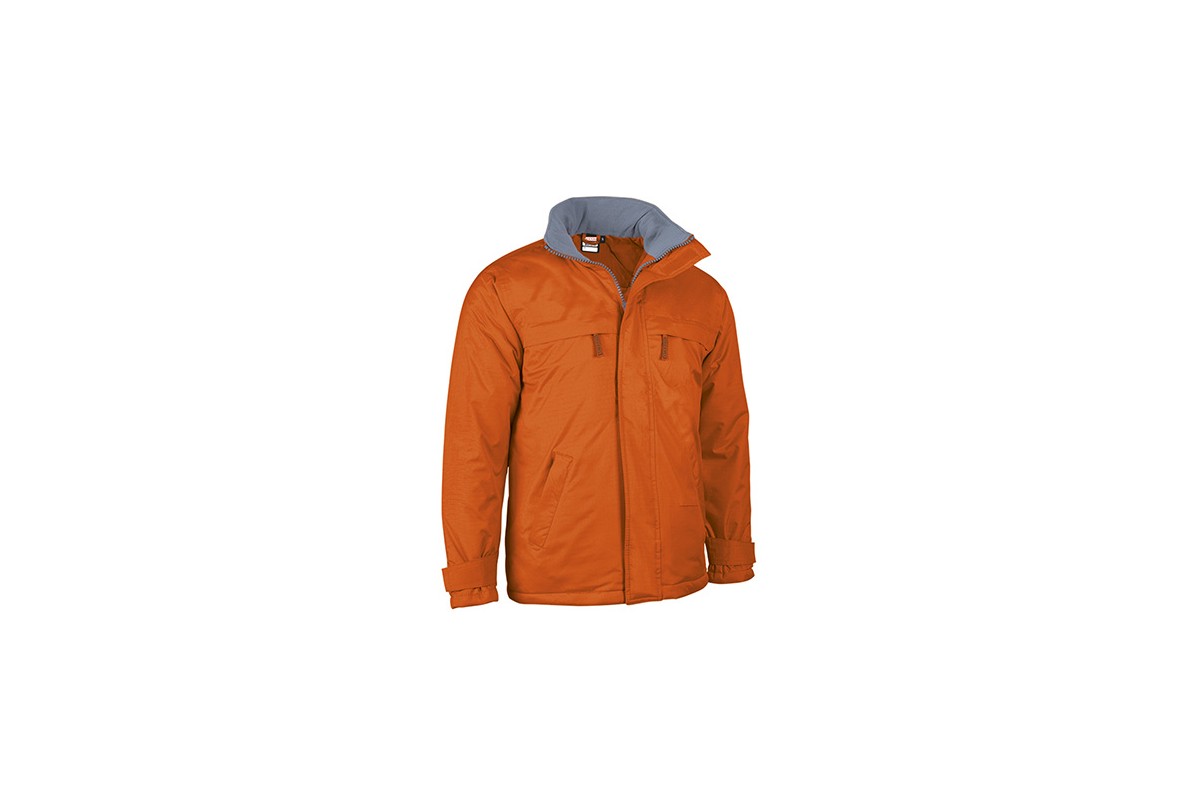 PARKA BOREAL CON CAPUCHA ESCAMOTEABLE Naranja Foto