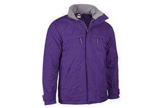 PARKA BOREAL CON CAPUCHA ESCAMOTEABLE Morado Foto