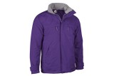 PARKA BOREAL CON CAPUCHA ESCAMOTEABLE Morado Foto