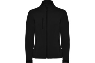 CHAQUETA SOFT-SHELL MUJER Negro Foto