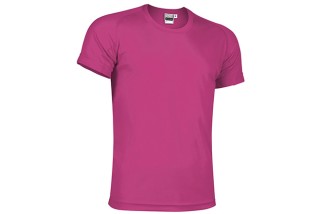 CAMISETA TECNICA MANGA CORTA RESISTANCE Fucsia Foto