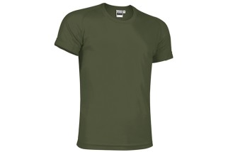 CAMISETA TECNICA MANGA CORTA RESISTANCE Verde Caqui Foto