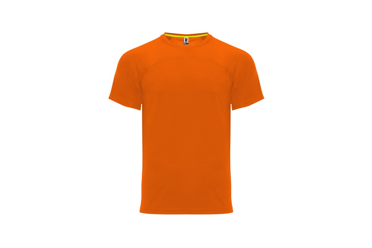 CAMISETA MANGA CORTA TECNICA DEPORTIVA Naranja A.V. Foto