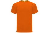 CAMISETA MANGA CORTA TECNICA DEPORTIVA Naranja A.V. Foto