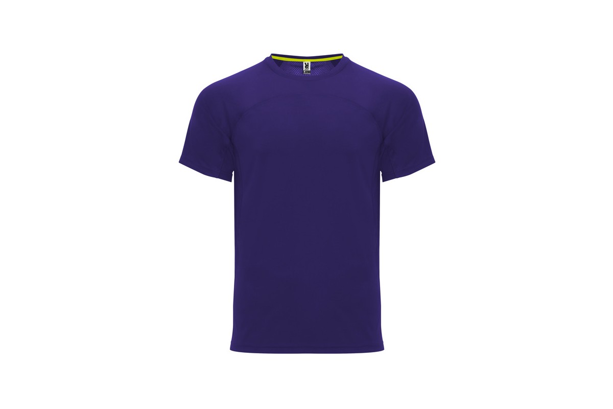 CAMISETA MANGA CORTA TECNICA DEPORTIVA Morado Foto