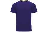 CAMISETA MANGA CORTA TECNICA DEPORTIVA Morado Foto