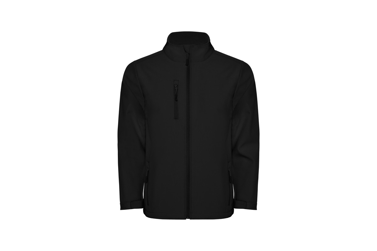 CHAQUETA SOFTSHELL NEBRASKA Negro Foto