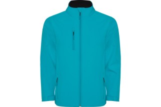 CHAQUETA SOFTSHELL NEBRASKA Turquesa Foto