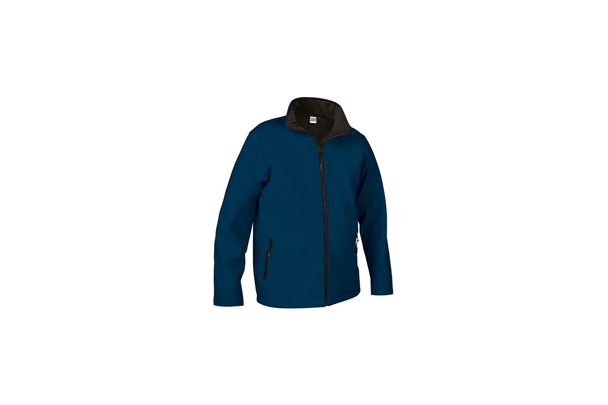 CHAQUETA SOFTSHELL HORIZON Azul Marino Foto