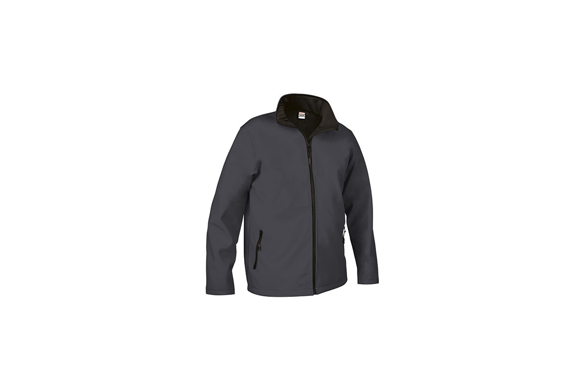 CHAQUETA SOFTSHELL HORIZON Gris Medio Foto