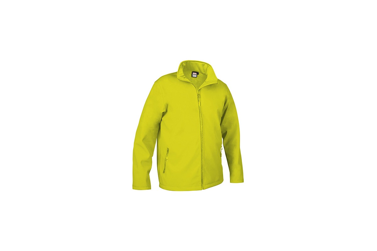 CHAQUETA SOFTSHELL HORIZON Amarillo A.V. Foto