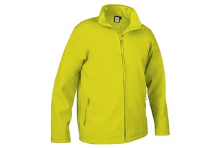 CHAQUETA SOFTSHELL HORIZON Amarillo A.V. Foto