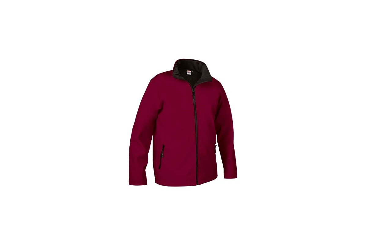 CHAQUETA SOFTSHELL HORIZON Granate Foto