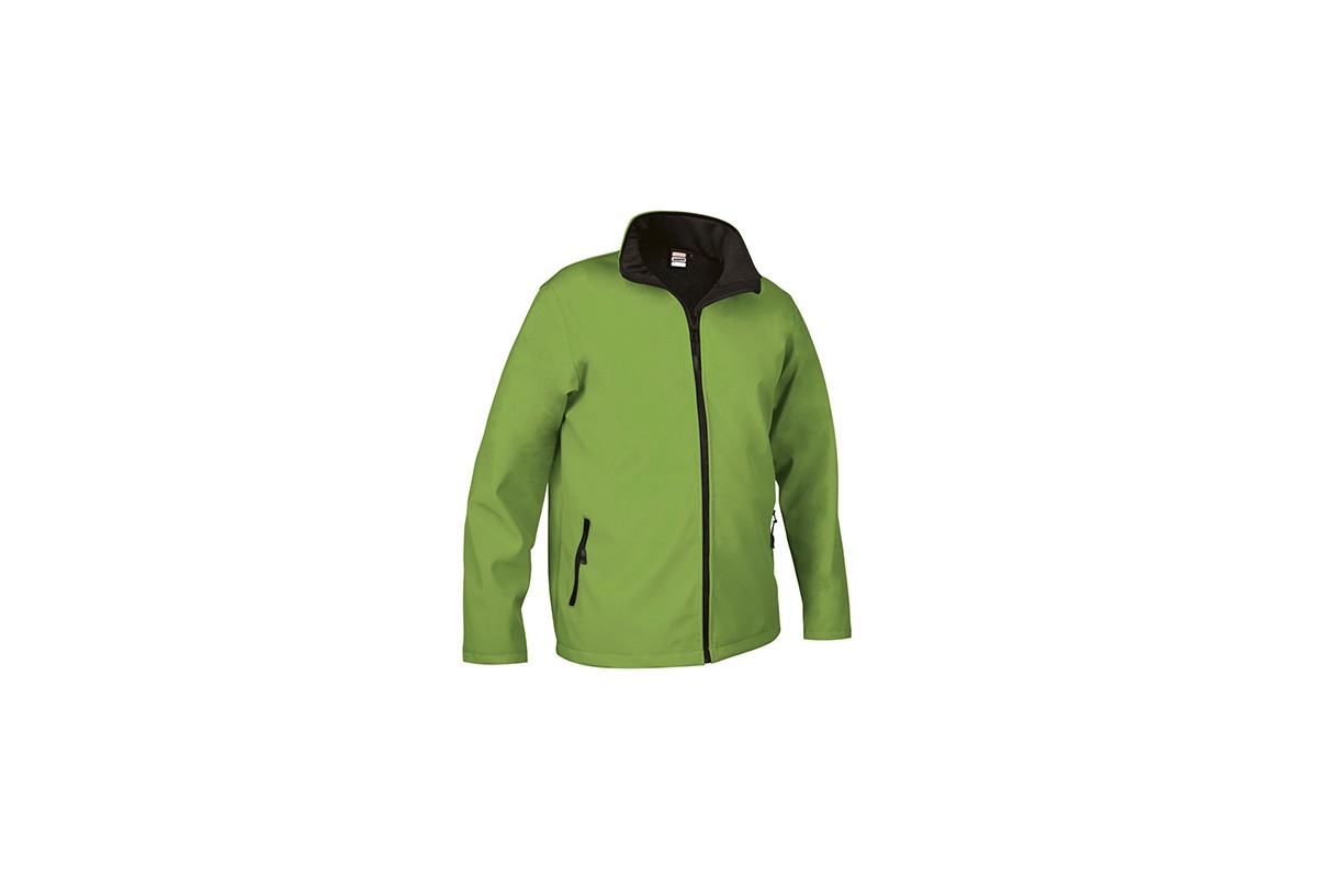 CHAQUETA SOFTSHELL HORIZON Verde Agua Foto