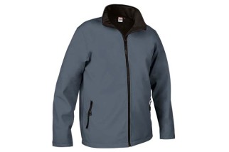 CHAQUETA SOFTSHELL HORIZON Gris Claro Foto