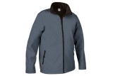 CHAQUETA SOFTSHELL HORIZON Gris Claro Foto