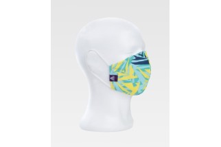MASCARILLA ESTAMPADO TRAZOS MSK858 Amarillo A.V. Foto