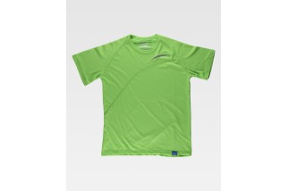 CAMISETA MANGA CORTA TÉCNICA FLÚOR S6610 Verde Agua Foto