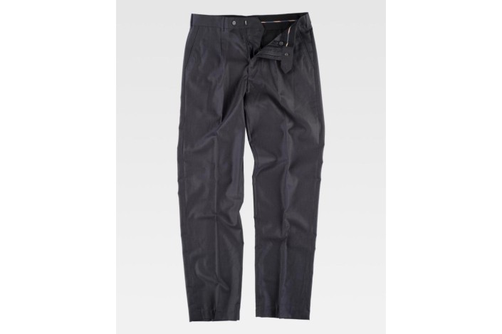 PANTALÓN RECTO DE VESTIR HOMBRE B9015