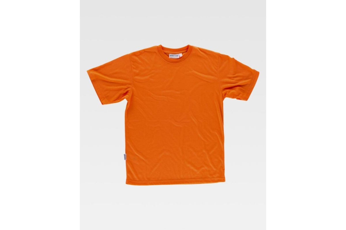 CAMISETA DE MANGA CORTA BÁSICA C6010 Naranja A.V. Foto