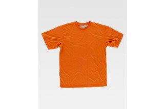 CAMISETA DE MANGA CORTA BÁSICA C6010 Naranja A.V. Foto