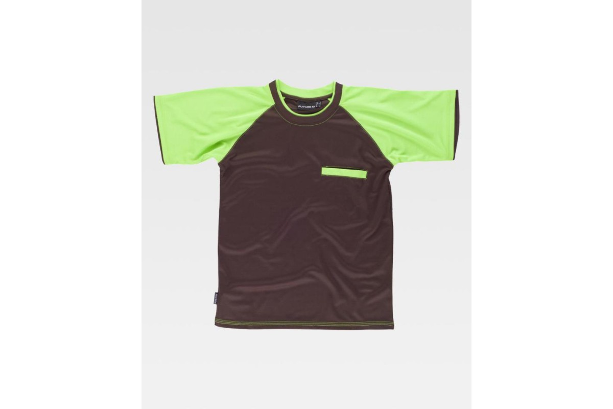 CAMISETA COMBINADA FUTURE WF1016 Marrón Foto CAMISETA COMBINADA FUTURE WF1016 Marrón Foto