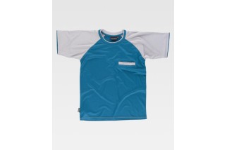CAMISETA COMBINADA FUTURE WF1016 Azul azafata Foto