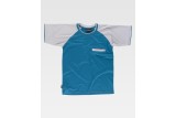 CAMISETA COMBINADA FUTURE WF1016 Azul azafata Foto