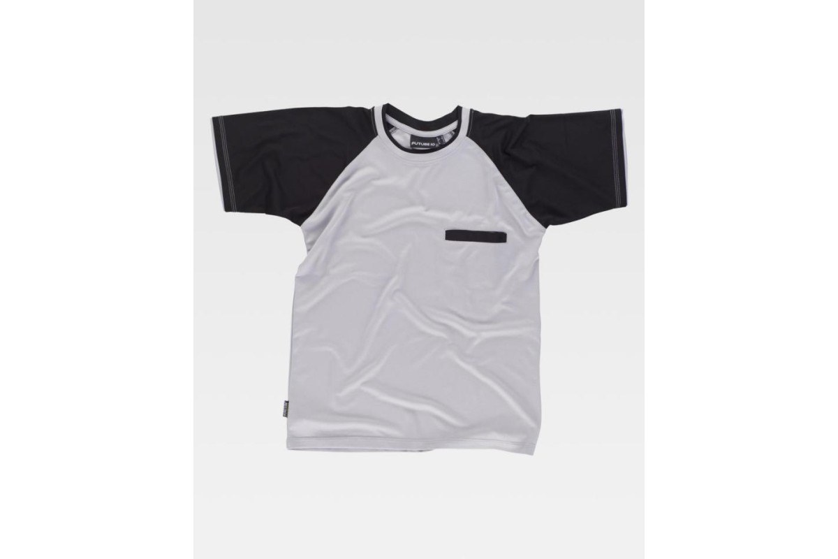 CAMISETA COMBINADA FUTURE WF1016 Gris Claro Foto CAMISETA COMBINADA FUTURE WF1016 Gris Claro Foto