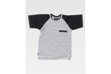 CAMISETA COMBINADA FUTURE WF1016 Gris Claro Foto