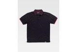 POLO MANGA CORTA UNISEX S6540 Negro Foto
