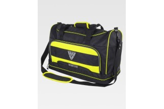 BOLSA DE DEPORTE GRANDE MULTIBOLSILLOS Amarillo A.V. Foto