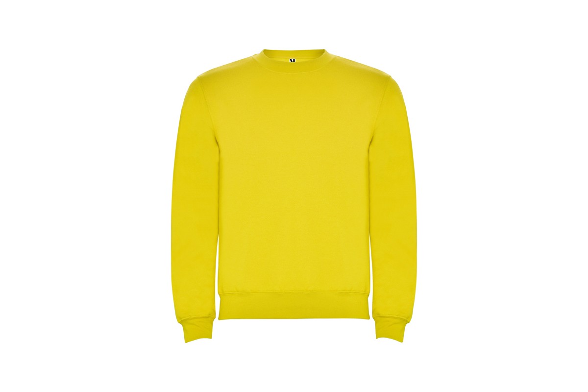 SUDADERA CLASICA Amarillo limón Foto SUDADERA CLASICA Amarillo limón Foto