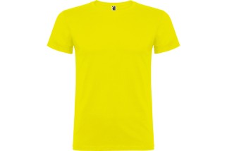 CAMISETA BÁSICA MANGA CORTA BEAGLE Amarillo limón Foto