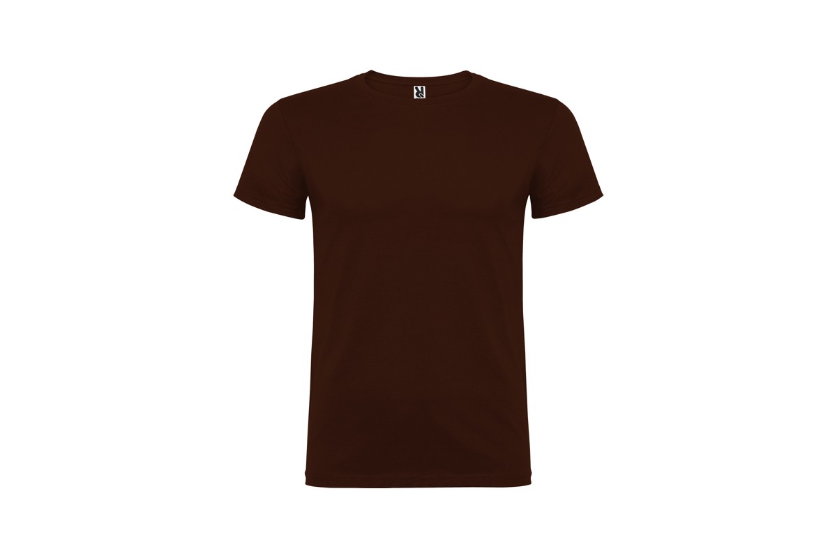 CAMISETA BÁSICA MANGA CORTA BEAGLE Marrón chocolate Foto