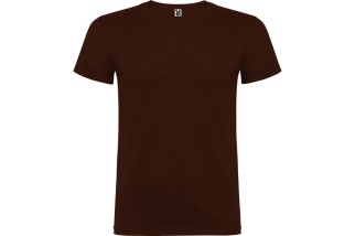 CAMISETA BÁSICA MANGA CORTA BEAGLE Marrón chocolate Foto