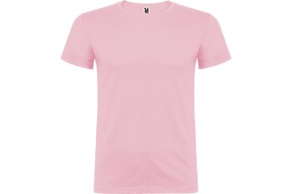 CAMISETA BÁSICA MANGA CORTA BEAGLE Rosa pastel Foto