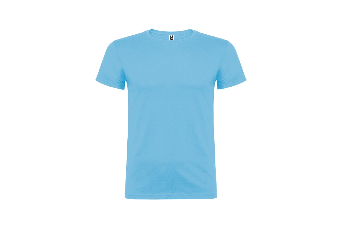 CAMISETA BÁSICA MANGA CORTA BEAGLE Celeste Foto