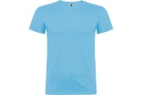 CAMISETA BÁSICA MANGA CORTA BEAGLE Celeste Foto