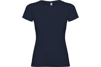 CAMISETA ENTALLADA MANGA CORTA ALGODÓN Azul Marino Foto