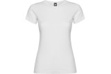 CAMISETA ENTALLADA MANGA CORTA ALGODÓN Blanco Foto