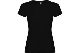 CAMISETA ENTALLADA MANGA CORTA ALGODÓN Negro Foto