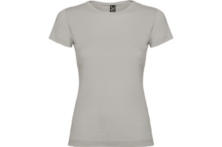 CAMISETA ENTALLADA MANGA CORTA ALGODÓN Gris Medio Foto